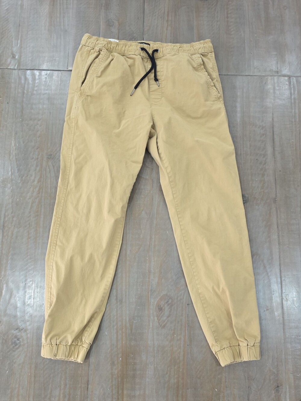 Jack & Jones Men's Khaki Drawstring Joggers #L0260